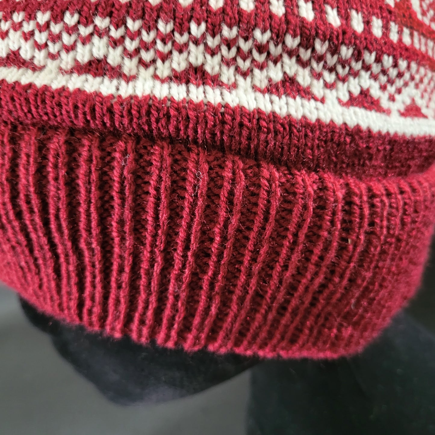 Nordic Fair Isle Pom Beanie