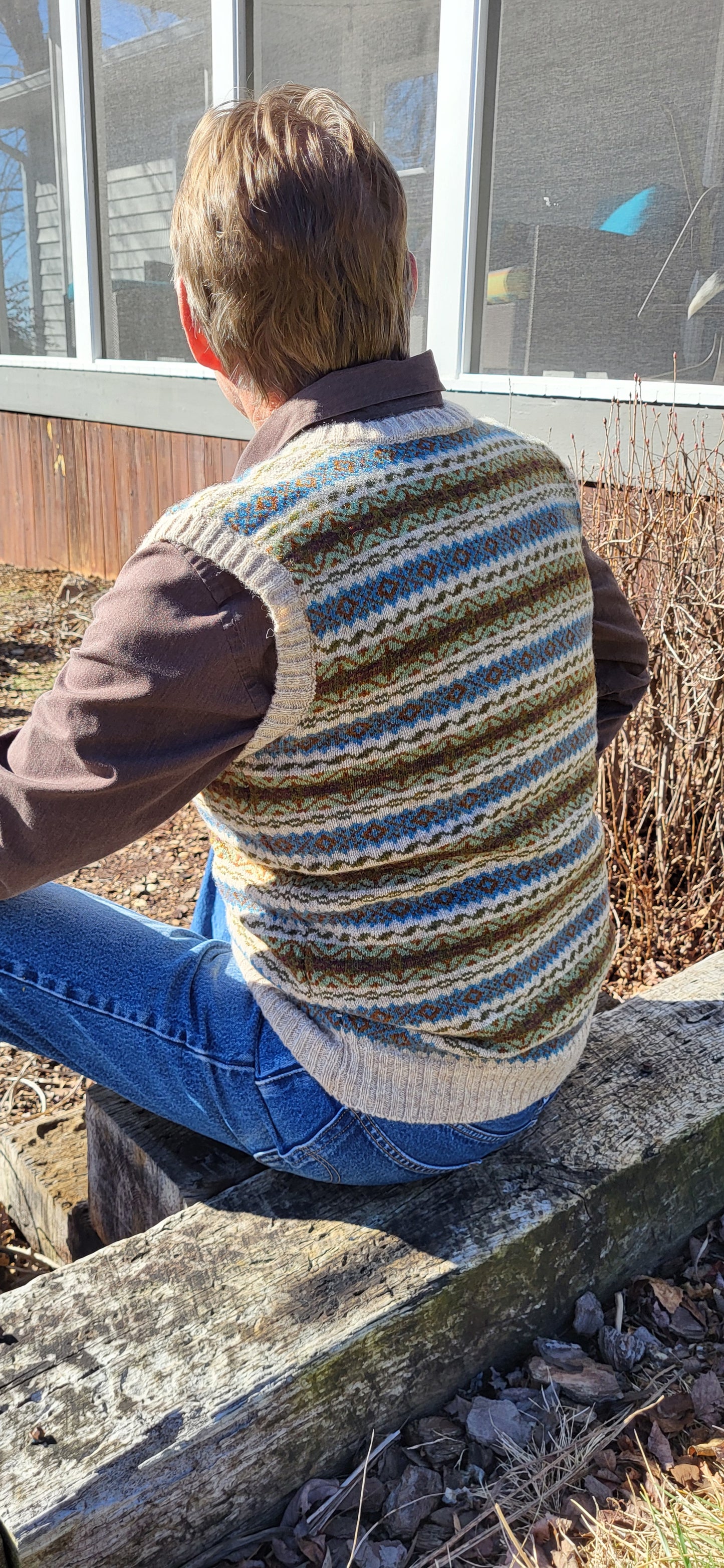 Bespoke Traditional Fair Isle Sweater Vest