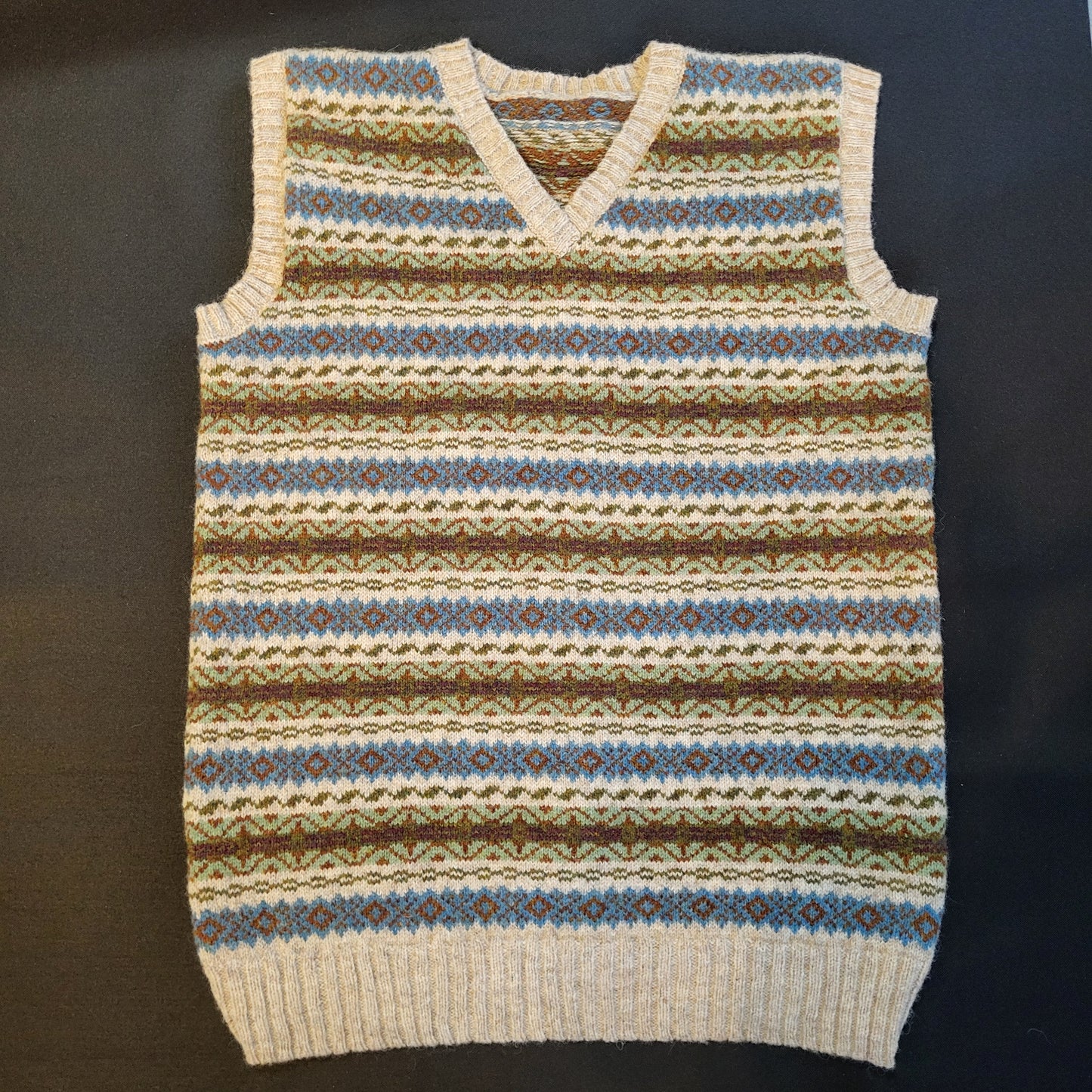Bespoke Traditional Fair Isle Sweater Vest
