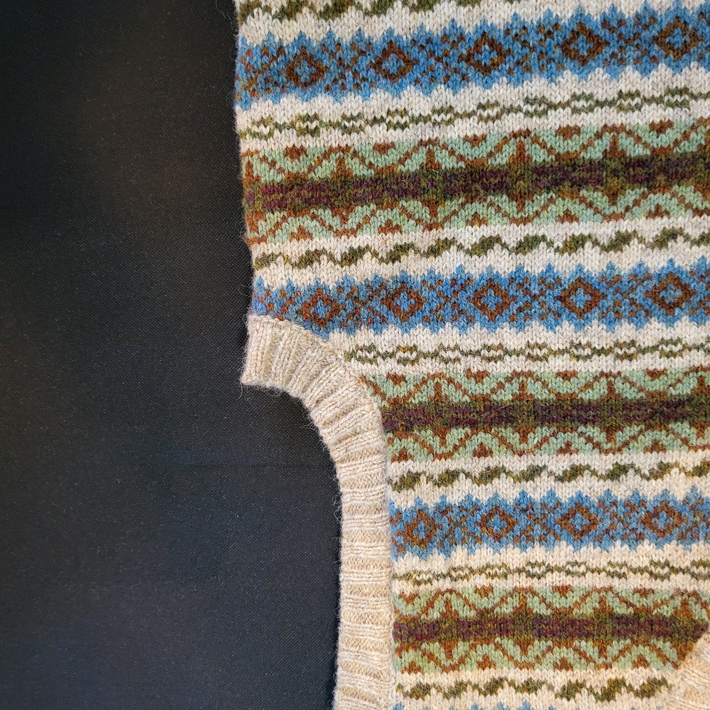 Bespoke Traditional Fair Isle Sweater Vest