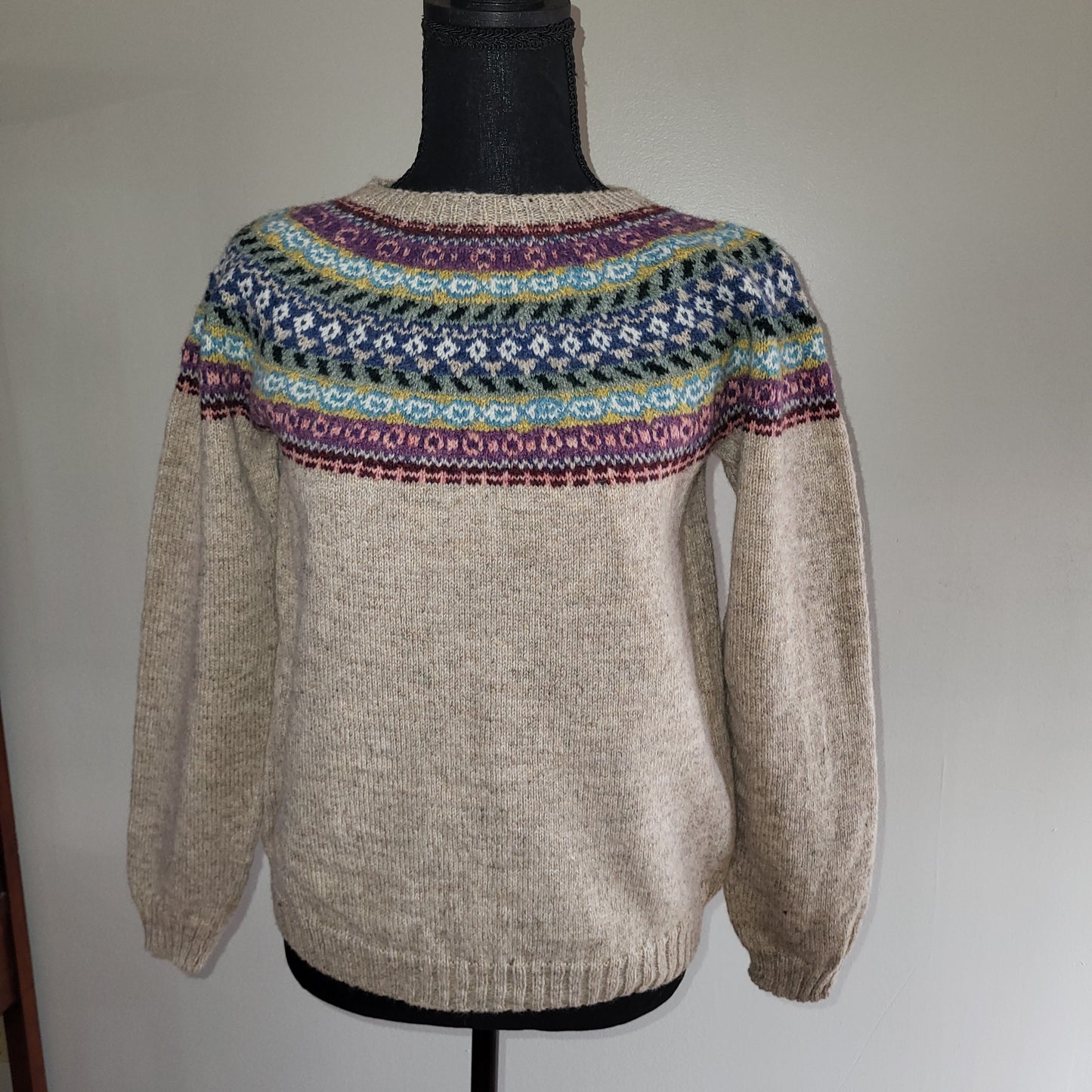 Fair Isle Yoke Sweater