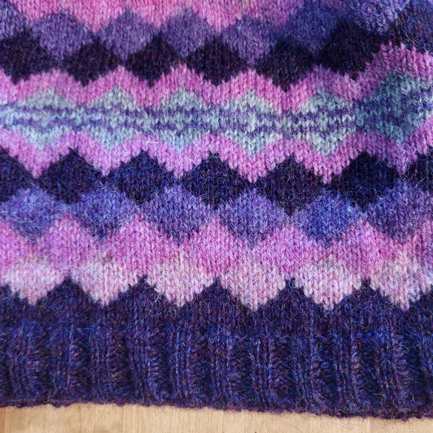 Pink Diamonds Wool Beanie
