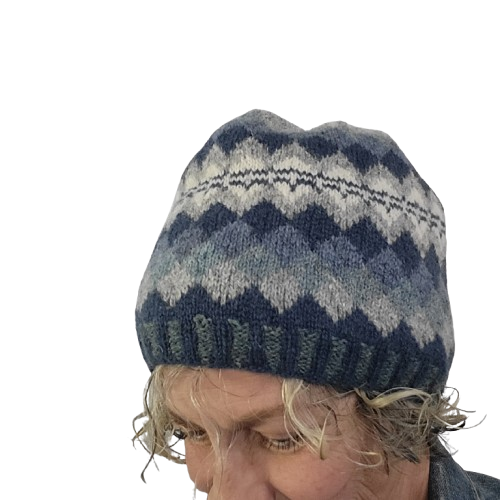 Blue Diamond Beanie