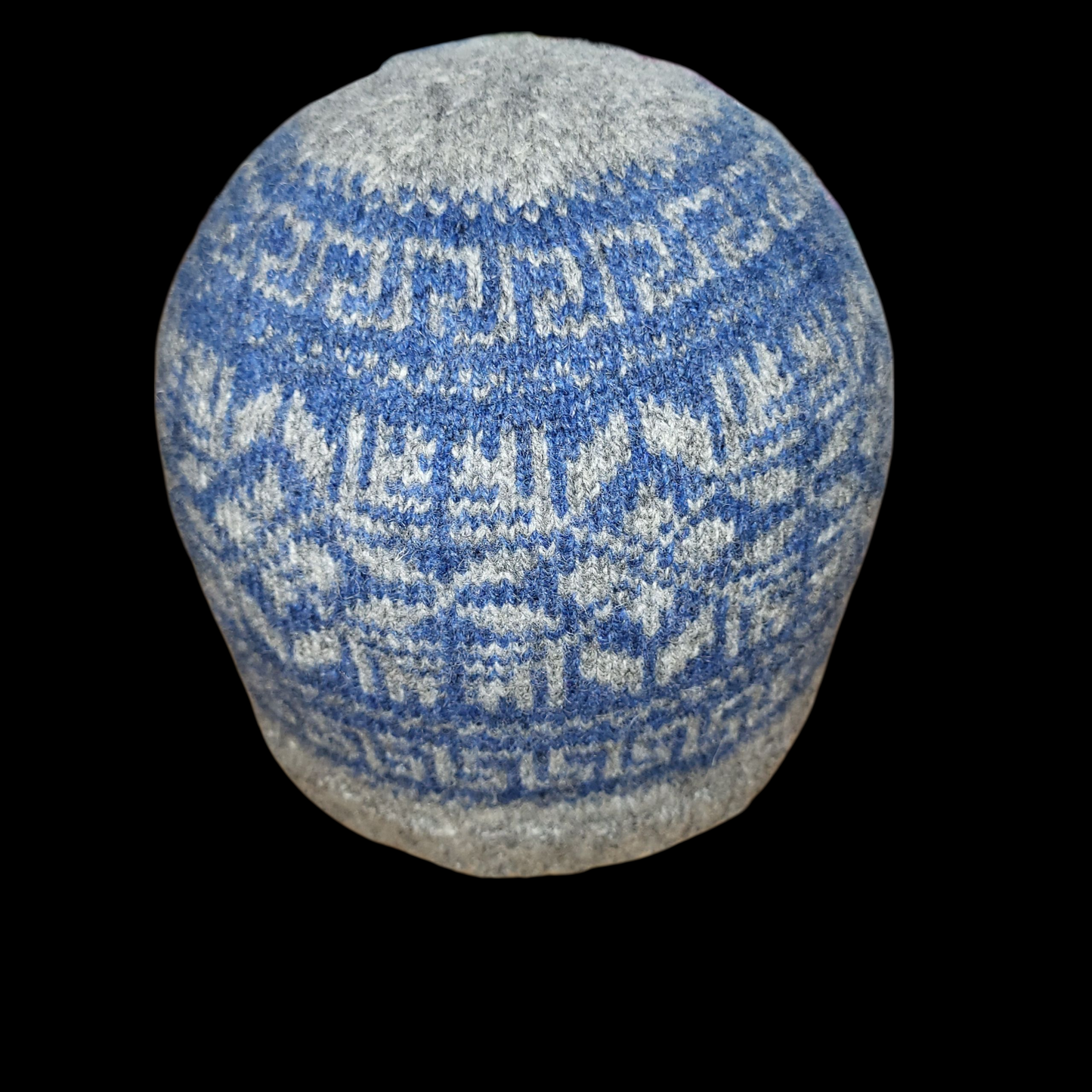 Men's Snowflake Fair Isle Beanie