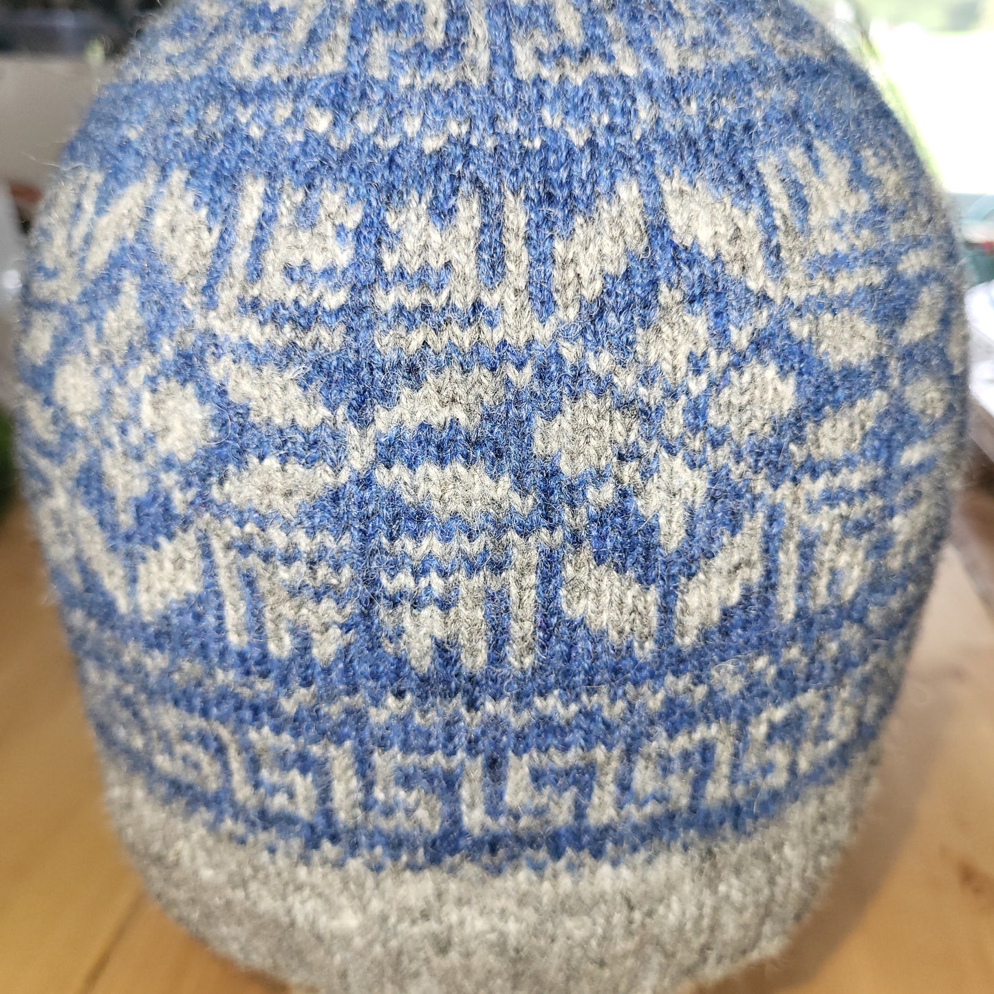 Men's Snowflake Fair Isle Beanie