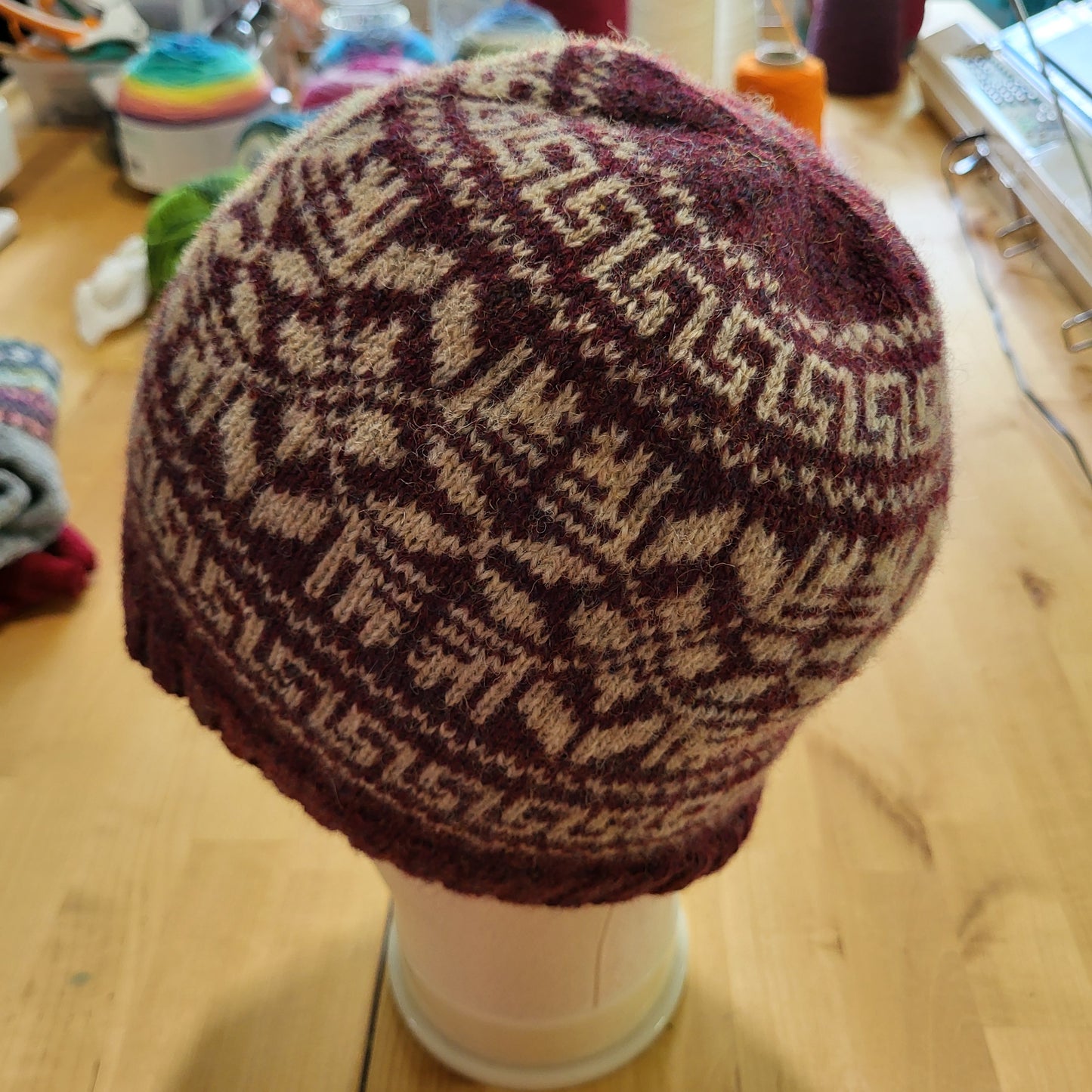 Handmade Fair Isle Beanie