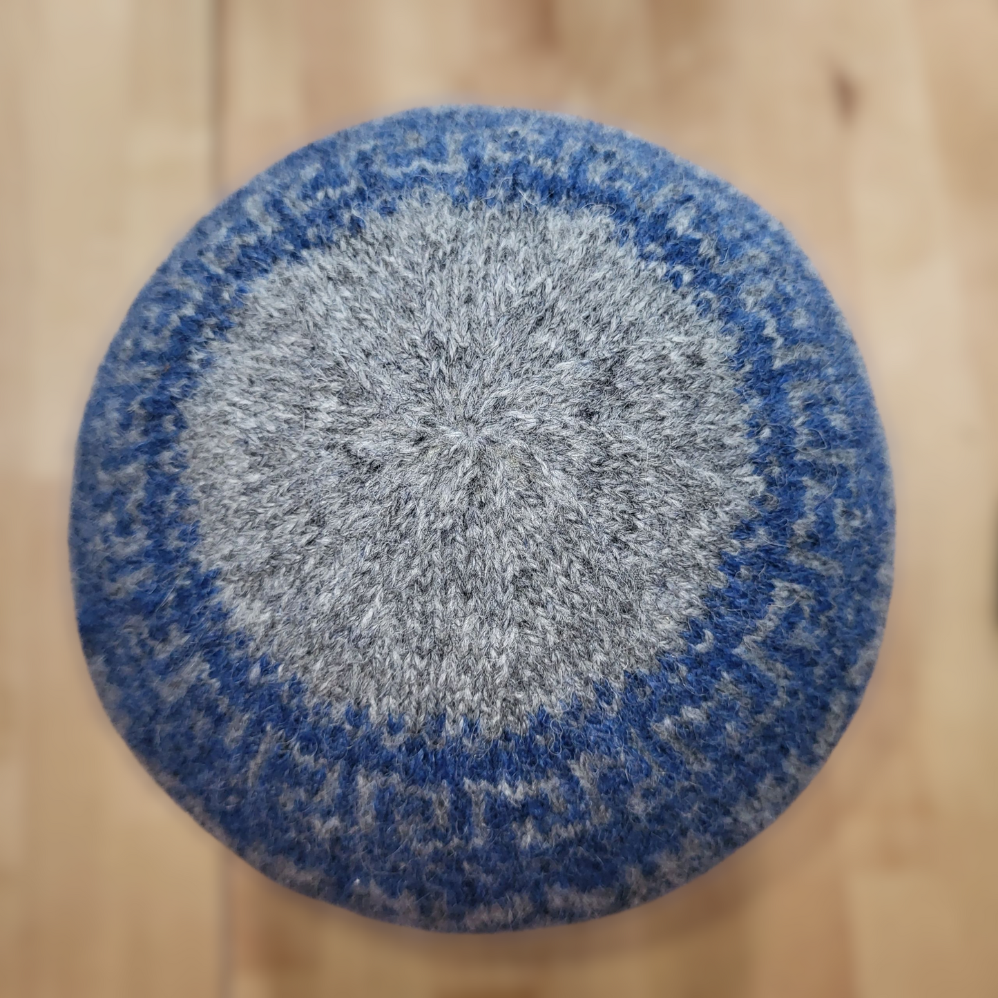 Men's Snowflake Fair Isle Beanie