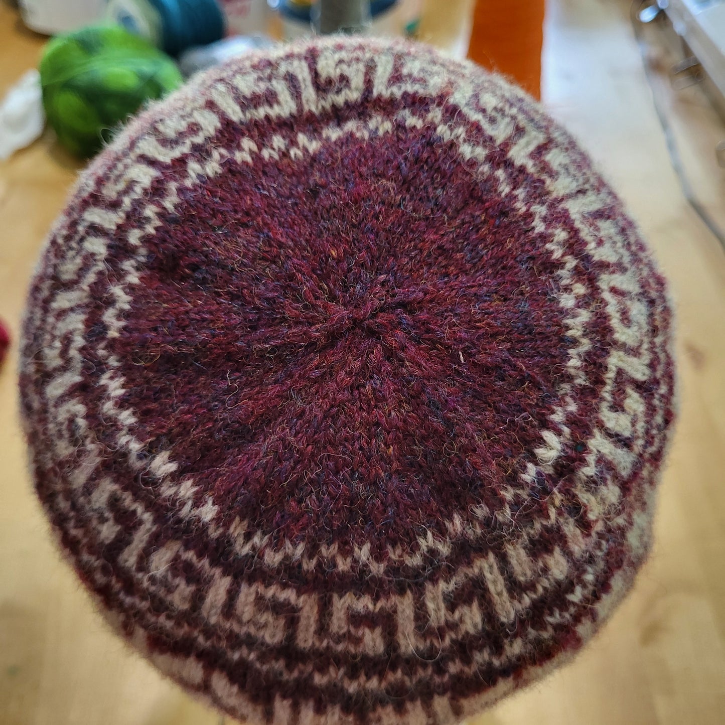 Handmade Fair Isle Beanie