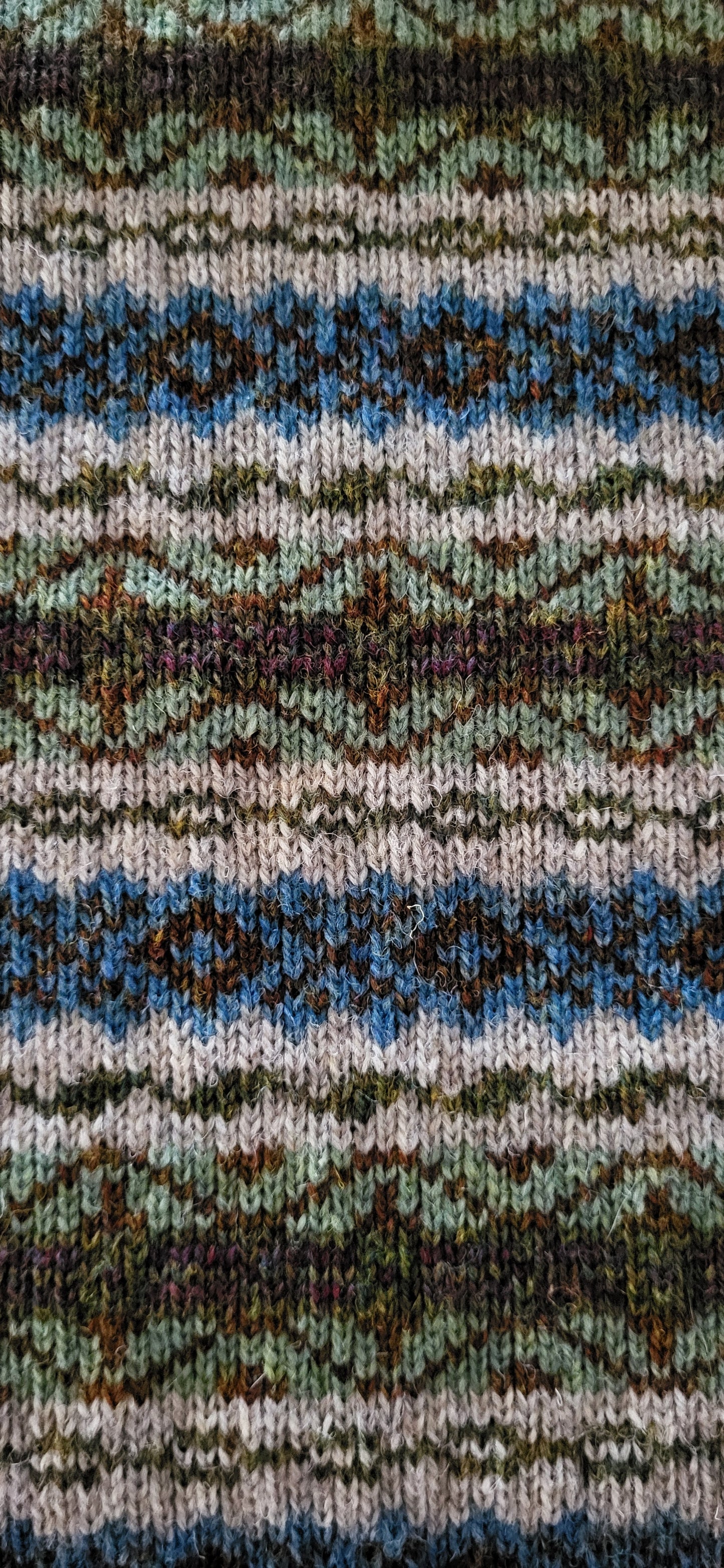 Fair Isle Wool Jumper Women's Medium
