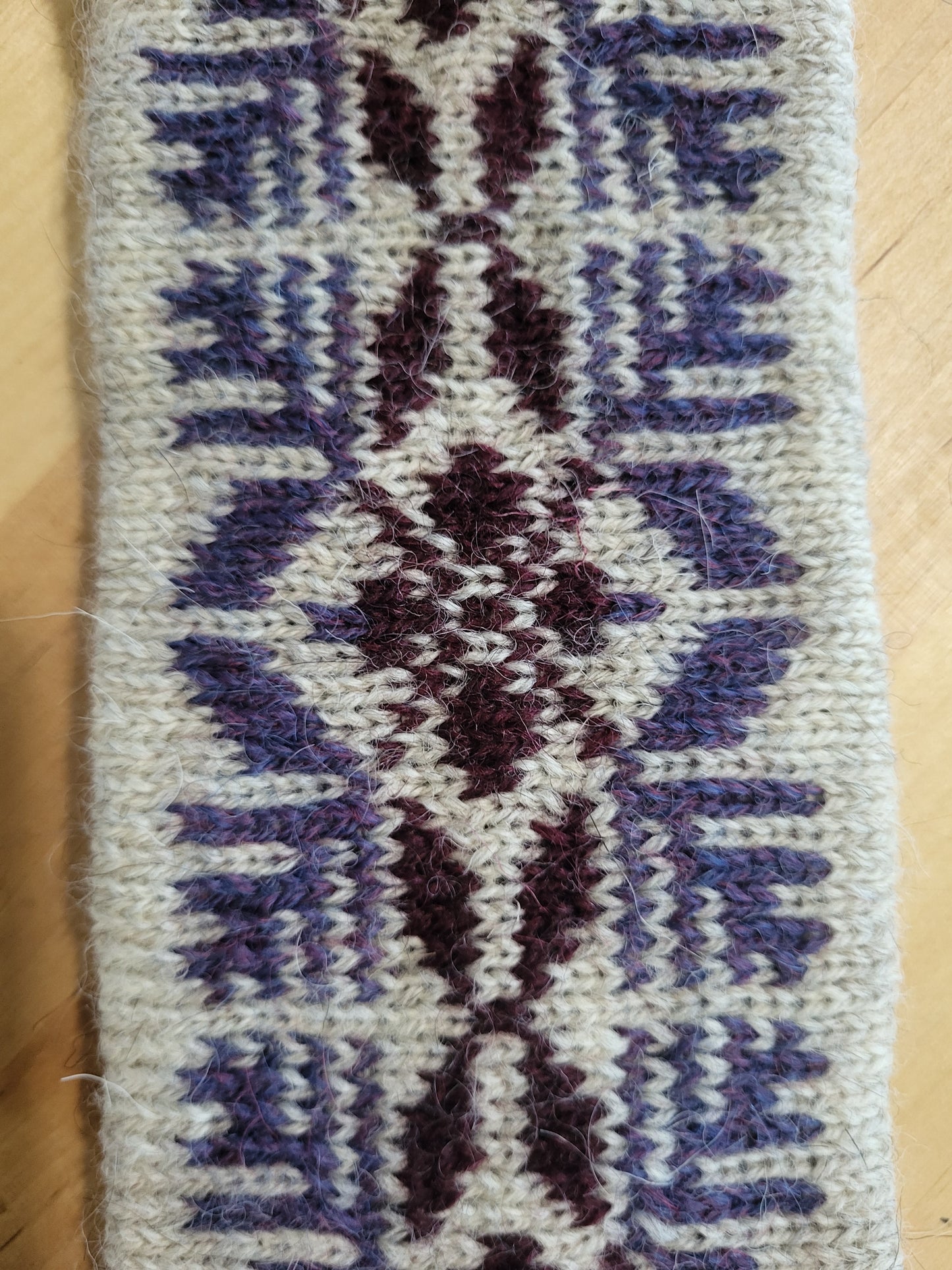Cozy Ear Warmer Headband Purple