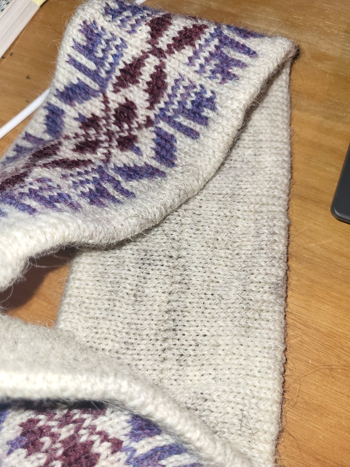 Cozy Ear Warmer Headband Purple