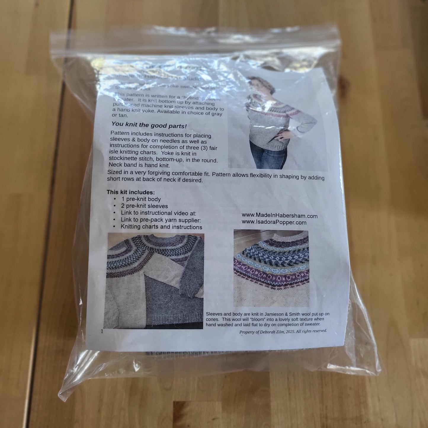 Just The Good Parts Pre-Knit Kit