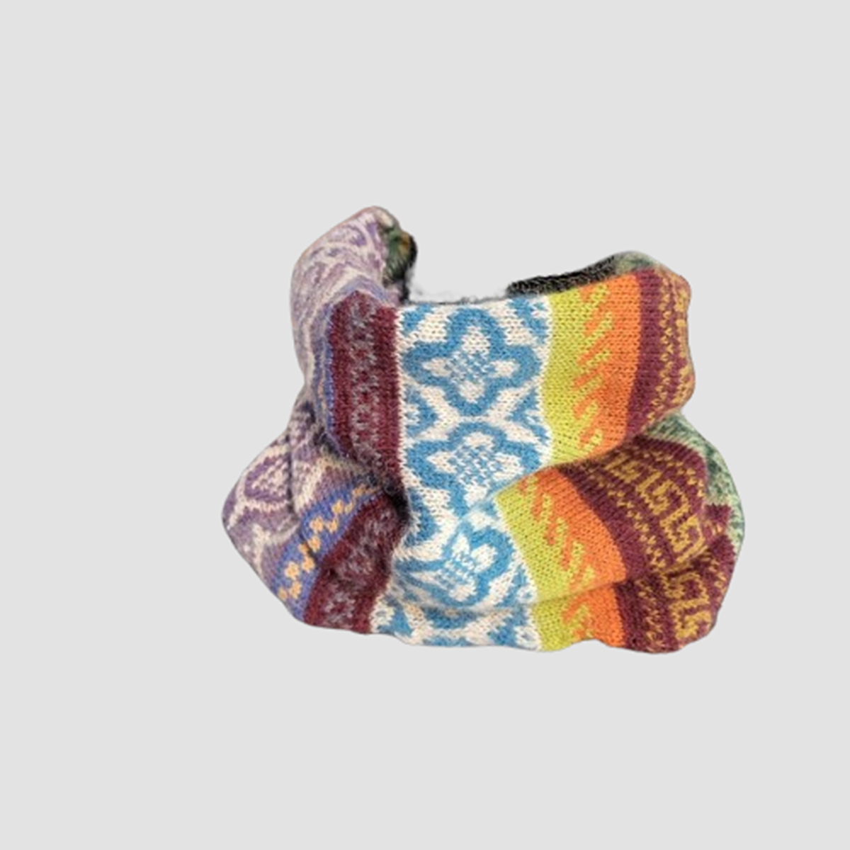 Colorful Cozy Neck Warmer Cowl