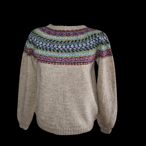 Fair Isle Yoke Sweater