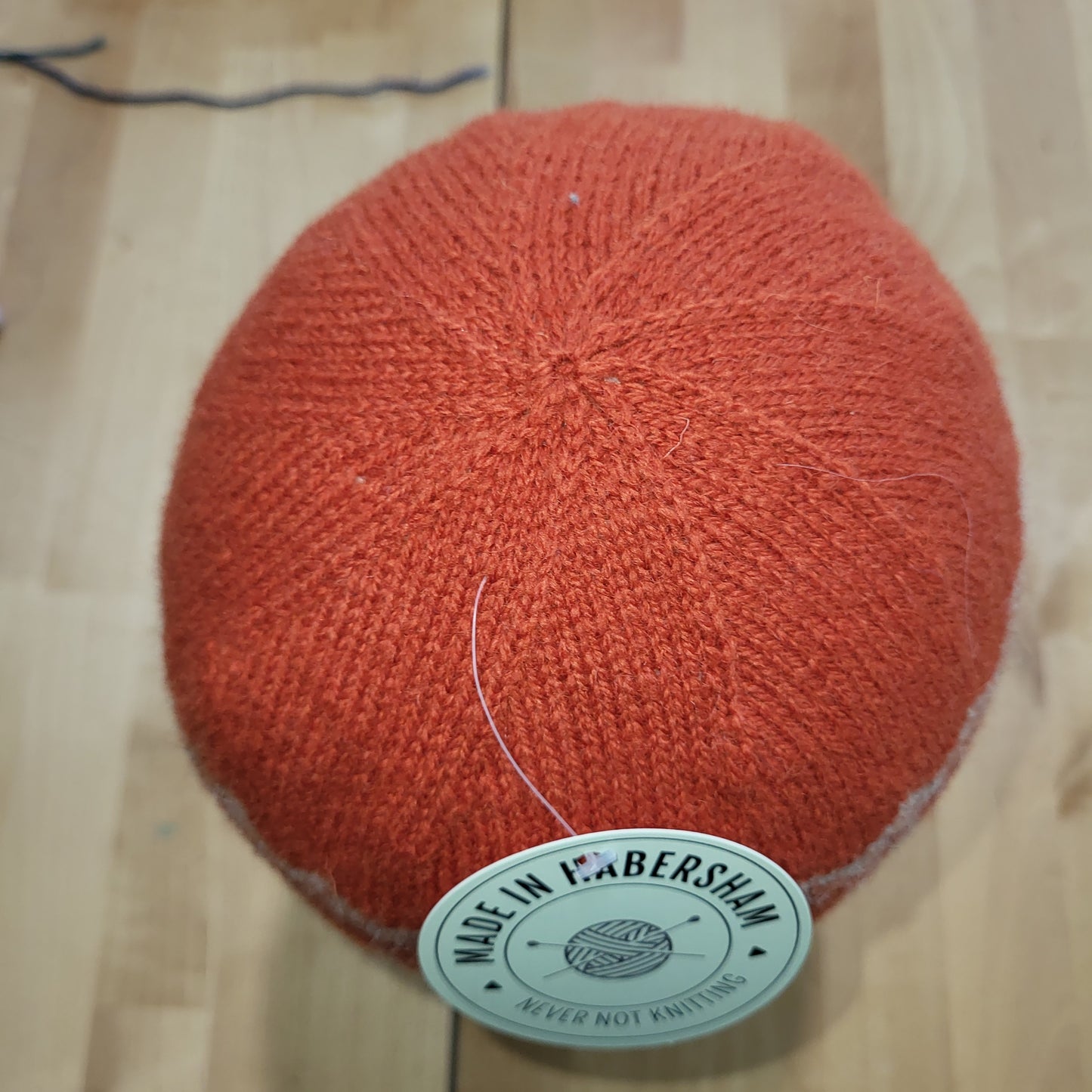 Fair Isle Knit Wool Beanie