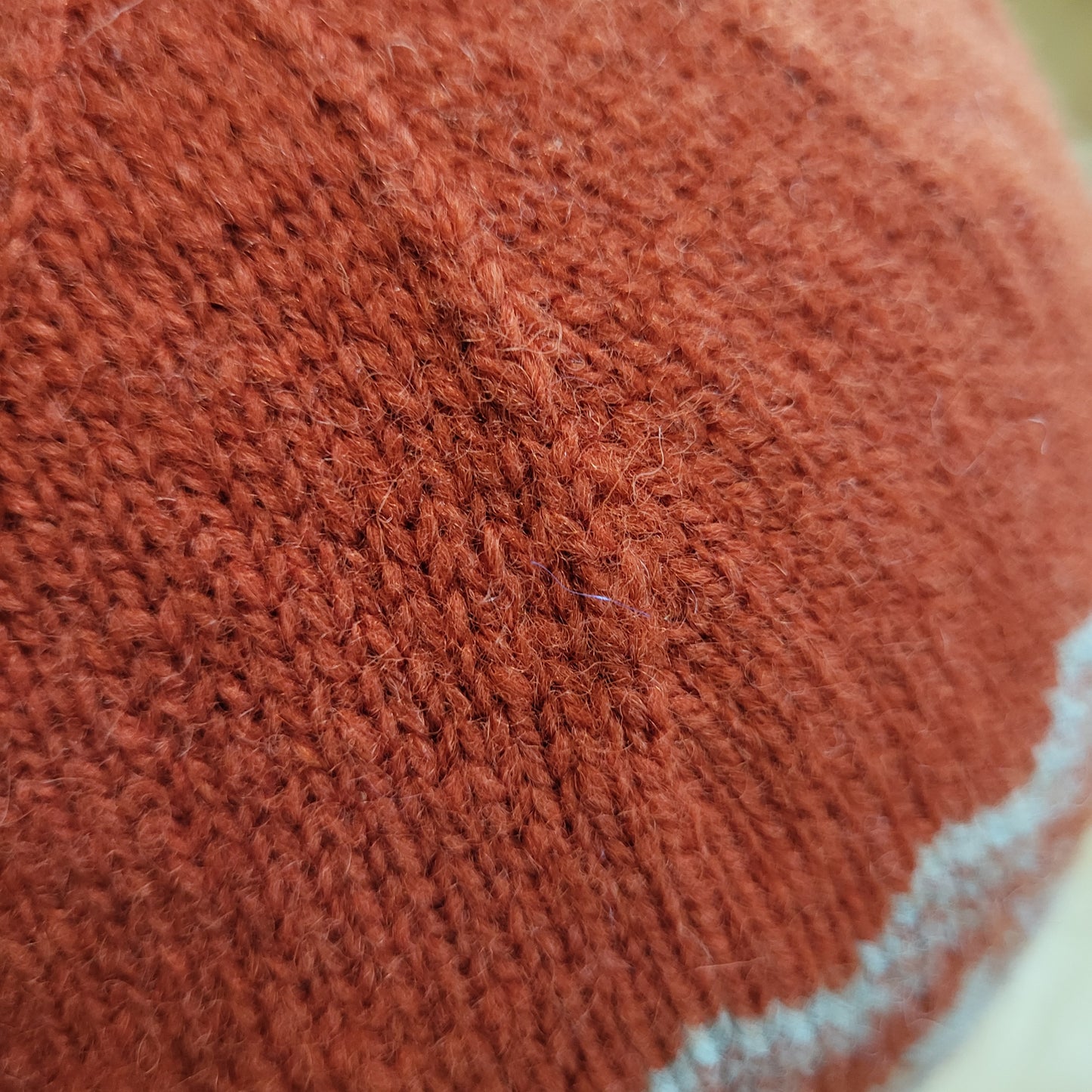 Fair Isle Knit Wool Beanie