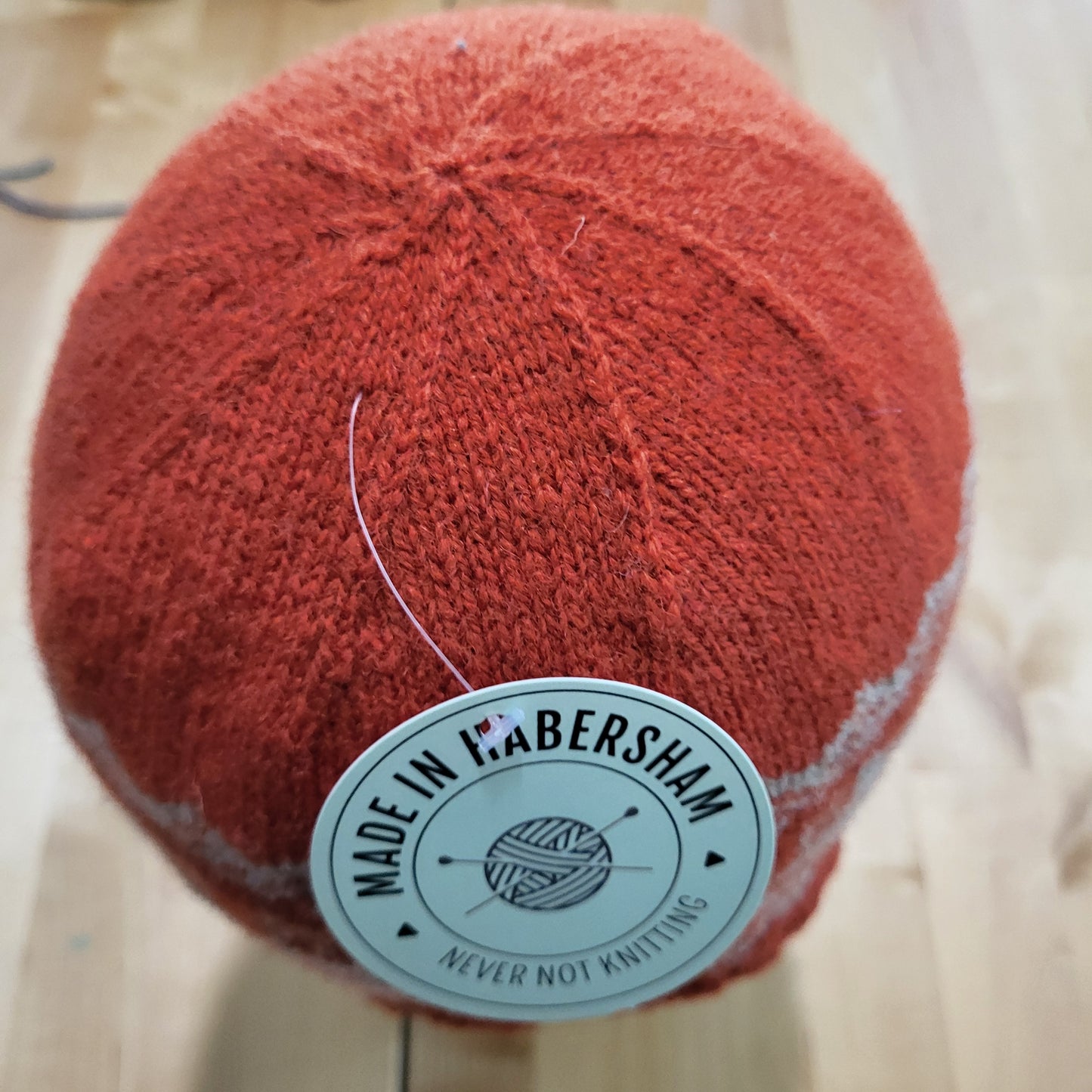 Fair Isle Knit Wool Beanie